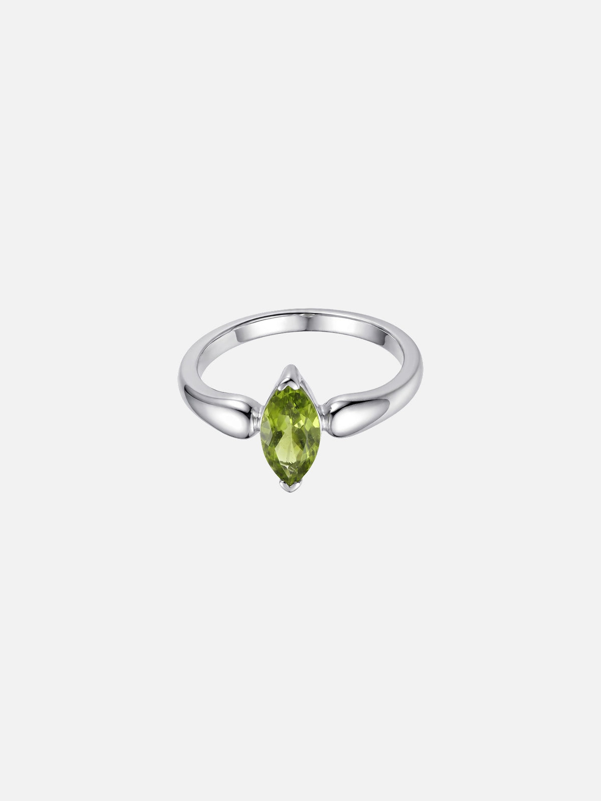 Marquise Peridot Ring