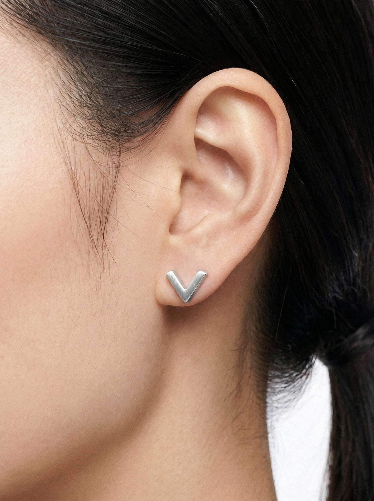 Chevron Stud Earrings