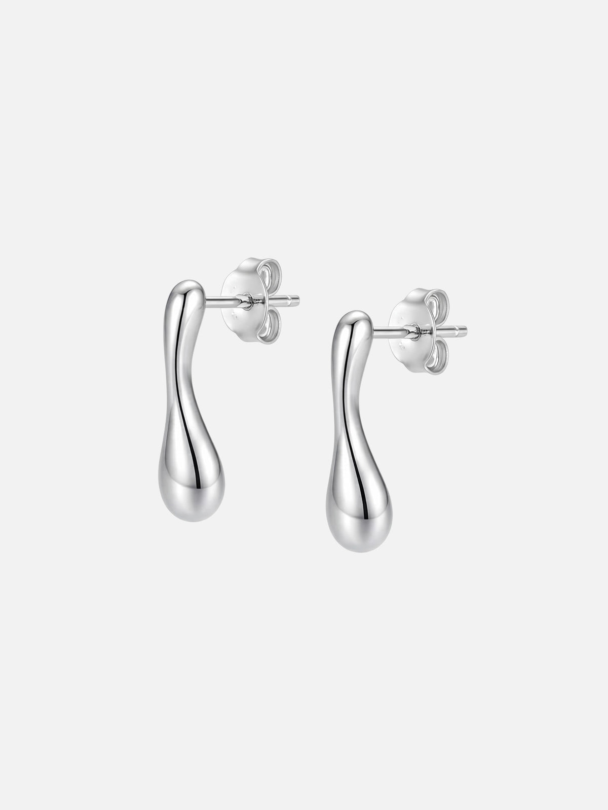 Teardrop Stud Earrings