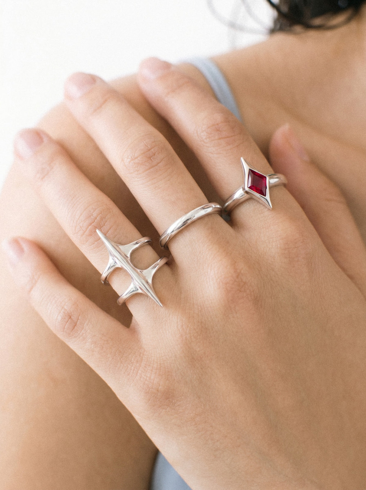 Open Sculptural Ring