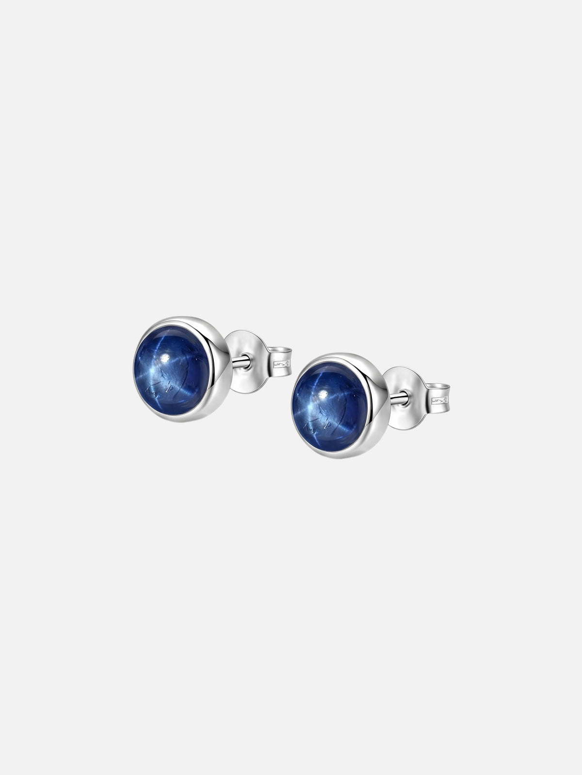 Peridot Cabochon Stud Earrings