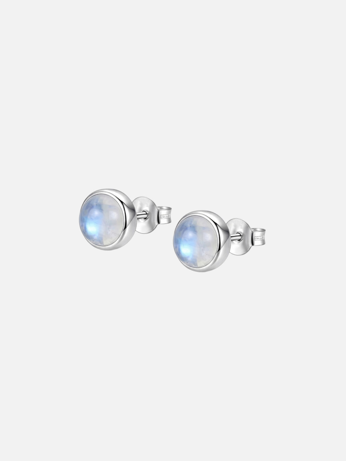 Peridot Cabochon Stud Earrings