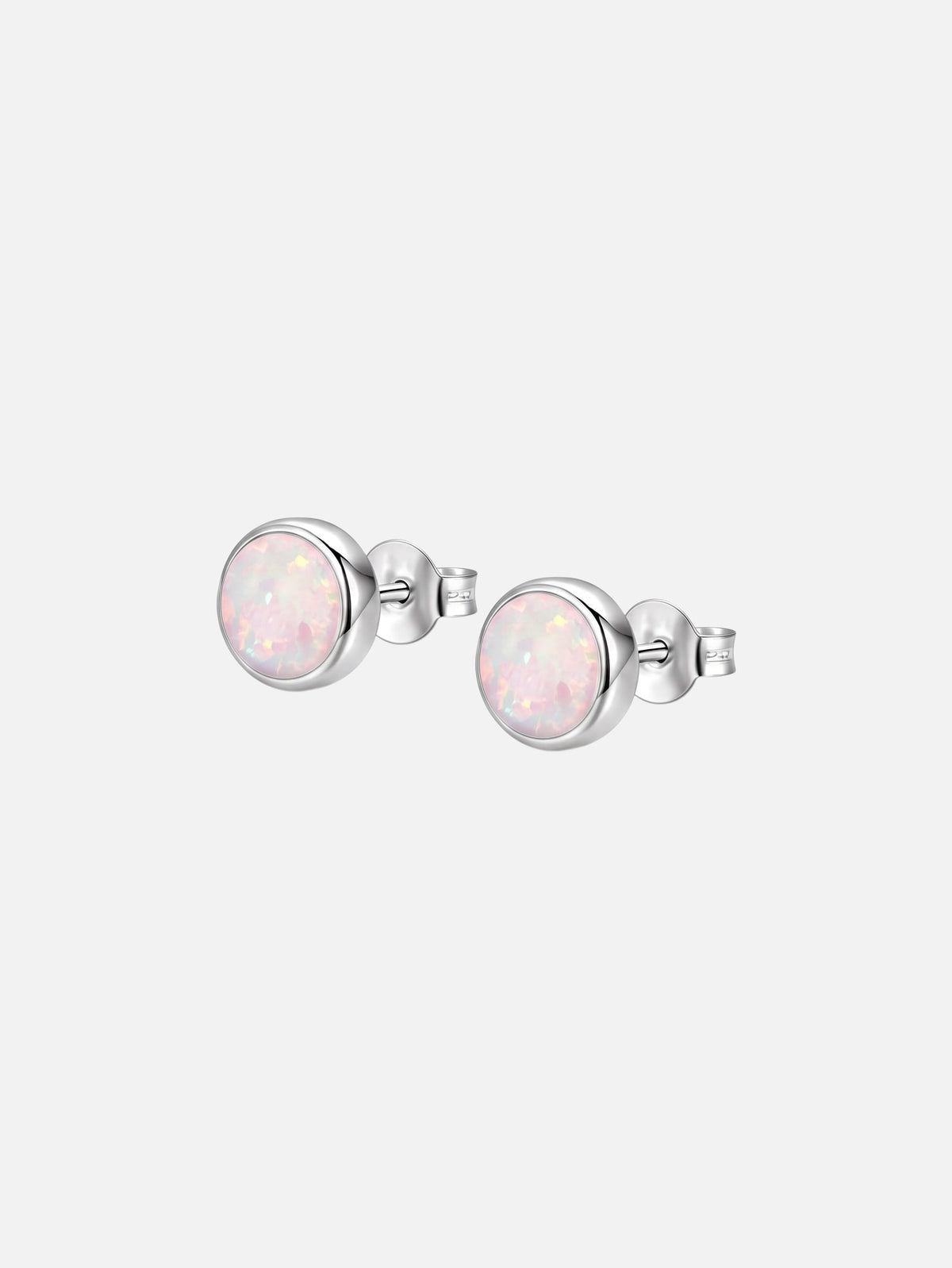Peridot Cabochon Stud Earrings