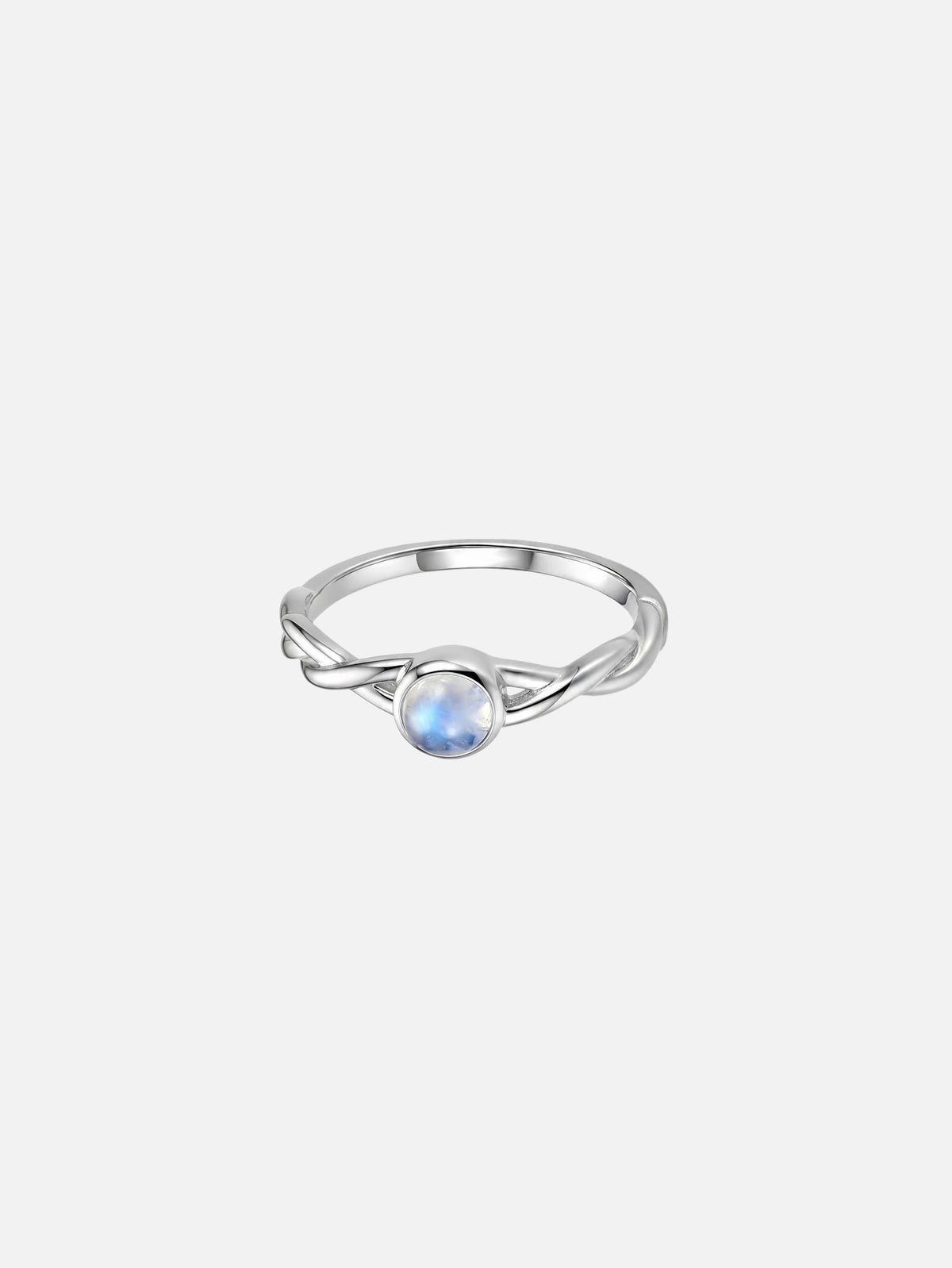 Sapphire Knot Ring