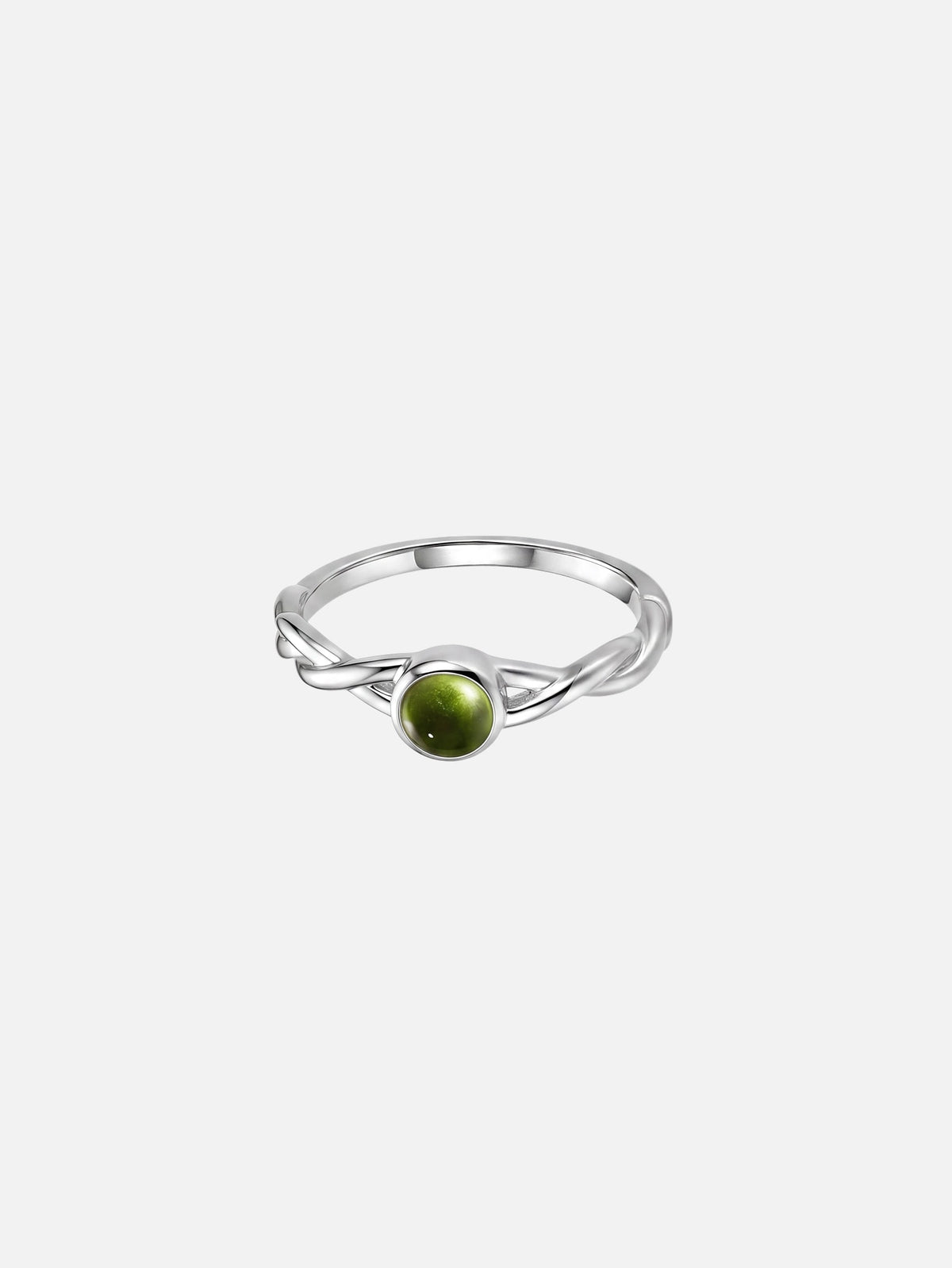 Sapphire Knot Ring
